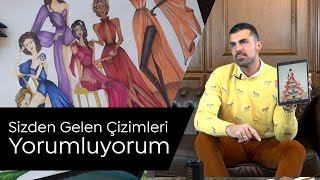 Sizlerden Gelen Çizimleri Yorumluyorum  İlk Çizimlerim Nasıldı  Nasıl daha iyi çizebilirsiniz [upl. by Imeon]