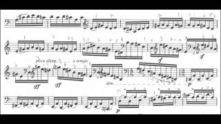 György Ligeti Sonata for Solo Cello w score [upl. by Maher19]