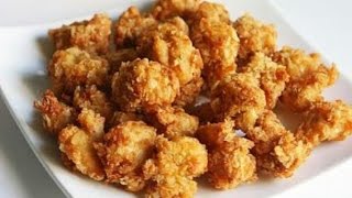 झटपट घर पर KFC style चिकन पॉपकॉर्न बनाएंCrispy Chicken Popcorn Ramadan special [upl. by Atnom]