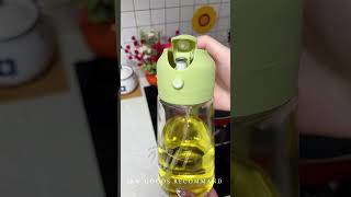 olive oil spray bottlecan also be poured 👍🫰✨️🌷 2 in 1 olive oil Dispenser Bottle cooking [upl. by Zsa]