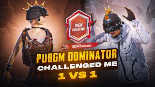 جنون الكابتن في تحدي رهيب ضد حاكم ببجي 😳  Captain’s Madness Vs PUBGM Dominator In An Insane 1vs1😨 [upl. by Faxun]