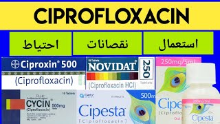 Ciprofloxacin Uses Mode of action Side effects Drug interaction amp Precautions In UrduHindi [upl. by Nommad]