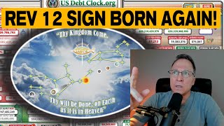 Revelation 12 Sign on US Debt Clock  Thy Kingdom Come 2031 [upl. by Acenom]