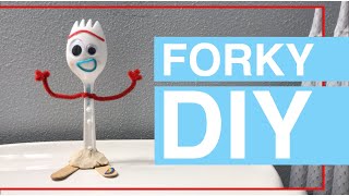 Making Forky  Toy Story 4  Disney DIY [upl. by Jezebel]