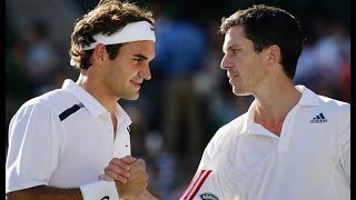 Roger Federer vs Tim Henman 2006 Tokyo Final Highlights [upl. by Ahsikad]