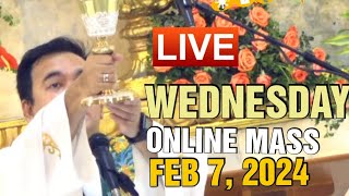 QUIAPO CHURCH LIVE MASS TODAY REV FR DOUGLAS BADONG FEB 72024 [upl. by Silvio]