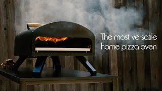 Bertello SimulFIRE 12quot Outdoor Pizza Oven [upl. by Velvet]