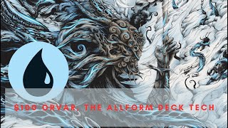 EDH 100 Orvar the AllForm Deck tech  I pretty much broke Orvar  Orvar Deck Tech  EDH [upl. by Morgun]