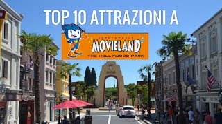 Top 10 Attrazioni a Movieland [upl. by Einahpets749]