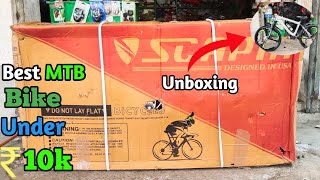 Best Bicycle Under 10k Unboxing amp Full Fittings  MTB Bike Single Speed  Hero Cycle [upl. by Nemajneb]