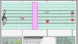 Foster the People  Pumped Up Kicks in Mario Paint Composer [upl. by Holbrook]