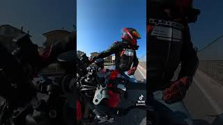 Ducati Streetfighter v2 ducati streetfighterv2 akrapovic alpinestars ducatirimini [upl. by Ronyam676]