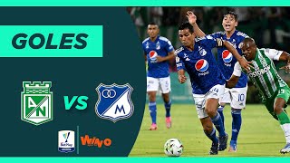 Nacional vs Millonarios 22  Liga BetPlay Dimayor 2022I  Cuadrangulares Fecha 2 [upl. by Aleka]