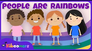 PRIDE Song  The Kiboomers Preschool Songs About Diversity  People are Rainbows Too [upl. by Downing163]