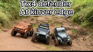 Trx4 defender at kinver edge [upl. by Atinyl]