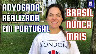 ADVOGADA BRASILEIRA REALIZADA EM PORTUGAL [upl. by Llevol431]