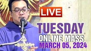 QUIAPO CHURCH LIVE MASS TODAY REV FR DOUGLAS BADONG MARCH 52024 [upl. by Viking602]