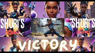 Only Shuris black panther claw challenge solo victory fortnite fortniteclips [upl. by Enitsua]