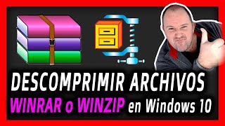 Como Abrir o Descomprimir archivos WINRAR o WINZIP en Windows 10 ⭐ con 7ZIP ⭐ 2024 [upl. by Milak]