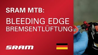 SRAM MTB Bleeding EdgeBremsentlüftung [upl. by Ethbin231]