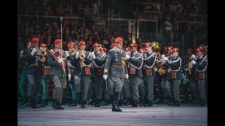 Militärmusikfestival 2019 in Linz  Gardemusik und 3 Gardekompanie  Start bei 410 [upl. by Yekram]