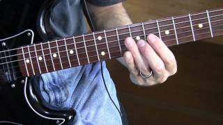 Part 11 Ultraviolet U2 Guitar Tutorial  Lesson  Third Verse amp Chorus [upl. by Htenek]