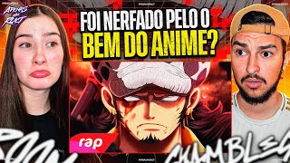 Apenas um react  Rap do Law One Piece  Cirurgião da morte  7mz  Rodrigo Zin One Piece [upl. by Verdha29]