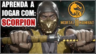 SCORPION GUIA DE COMBOS MORTAL KOMBAT 1 [upl. by Dupuy517]