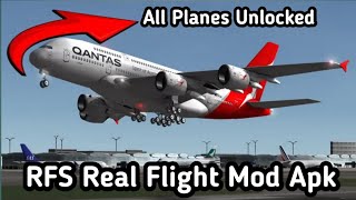 RFS Real Flight Simulator Pro Mod Apk 253 Gameplay 2022  VIP Full Unlocked  RFS Pro Mod 253 [upl. by Janeva]