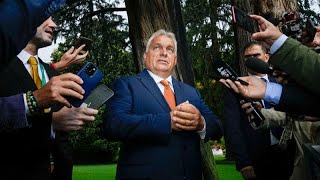 quotBrüssel kann sie habenquot Orbán fordert neue Gesetze zur Bekämpfung der Migration [upl. by Gipson]