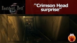 Resident Evil  Crimson Head surprise [upl. by Enirrok]