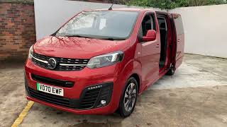 Vauxhall VivaroE  100kW Elite L 50kWh 5dr Auto  Amber Red  VO70EWF [upl. by Snehpets18]