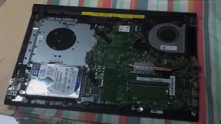 How to  disassembly open and replace HDD with SSD in Lenovo V310 [upl. by Cristi]