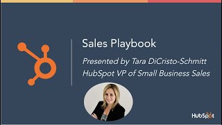 Having an Effective Sales Playbook and Process with Tara DiCristoSchmitt at HubSpot  WIR HUG [upl. by Revlis]