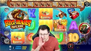 Rotta la BIG BASS SPLASH 🐟 con Paolo Slot  🎰 COBRA SLOT ONLINE [upl. by Spielman5]