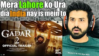 Gadar2 Official Trailer  Reaction  Review Sunny Deol Ameesha Patel Anil Sharma [upl. by Merola409]