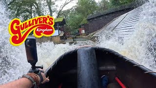 Gullivers Kingdom  Log Flume [upl. by Iturk]