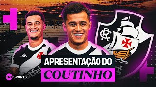 APRESENTAÇÃO DE PHILIPPE COUTINHO NO VASCO DA GAMA  COLETIVA AO VIVO [upl. by Drazze688]