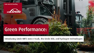 Green Performance Introducing Linde MH’s new etruck the Linde X50 and hydrogen technologies [upl. by Clifton41]