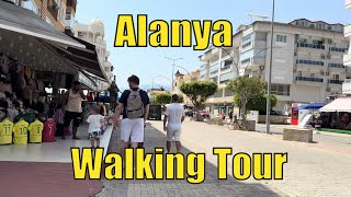 4K TURKEY 🇹🇷 ALANYA ANTALYA TURKEY  Walking Tour [upl. by Enella]