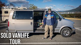 Finding Happiness Living in a Van Solo  Minivan Tour [upl. by Issie]