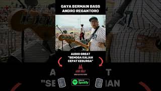 GAYA BERMAIN BASS ANDRO REGANTORO [upl. by Eeldarb]