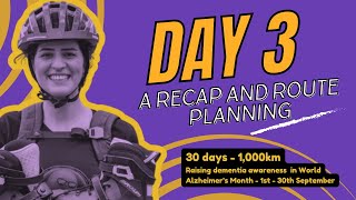 RollingforDementia  Highlights from Day Three  His and Lows and Route Planning [upl. by Acim196]