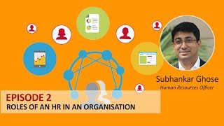 Role of HR in an Organization  Career in HR  Subhankar Ghose [upl. by Ariahaj]