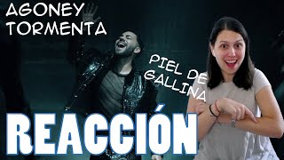 REACCIÓN a Agoney  Tormenta Video Oficial [upl. by Cacilie]