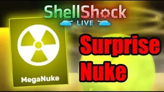 Surprise Mega Nuke INBOUND In Shellshock Live [upl. by Elletnahs355]