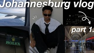 JOHANNESBURG VLOG PT1  South African YouTuber [upl. by Ahsekar36]