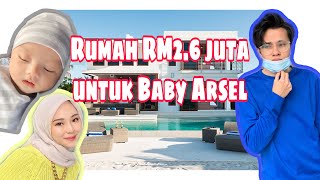 Ammar dan Adira beli RUMAH BANGLO CASH untuk baby Arsel RM 26 JUTA rupiah [upl. by Hillell]