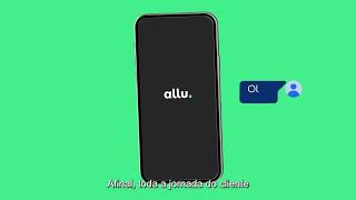 Case  Allu e Blip Direcione setores no WhatsApp [upl. by Eillas410]