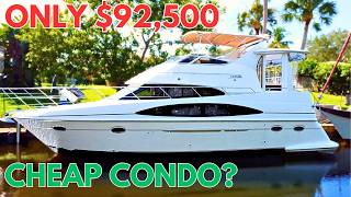 92500 YachtHome Affordable Motor Yacht  41’ Carver 396 AFT Cabin  Harbor Pilot Yacht Tours [upl. by Nelag158]